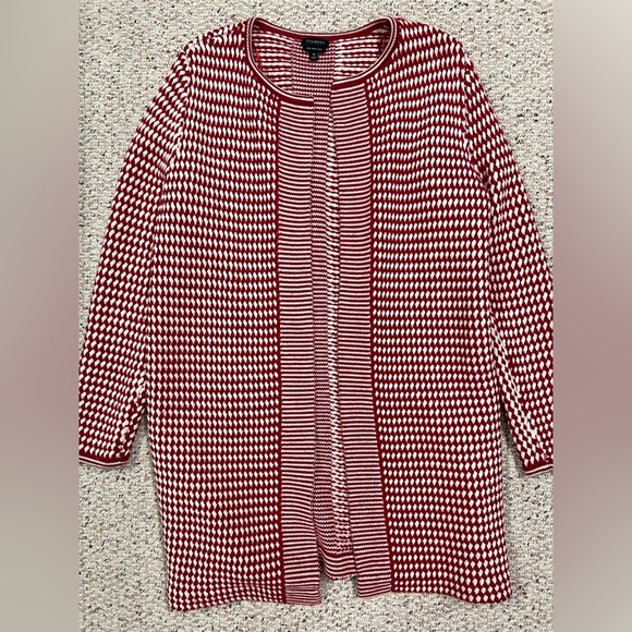 Talbots Petite Open Front Cardigan - Picture 2 of 6
